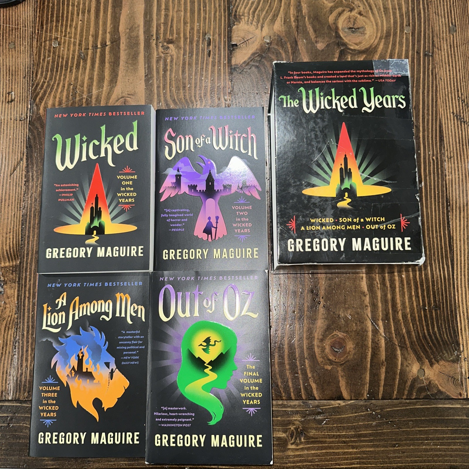 The Wicked Years by Gregory Maguire 4 Book Set
