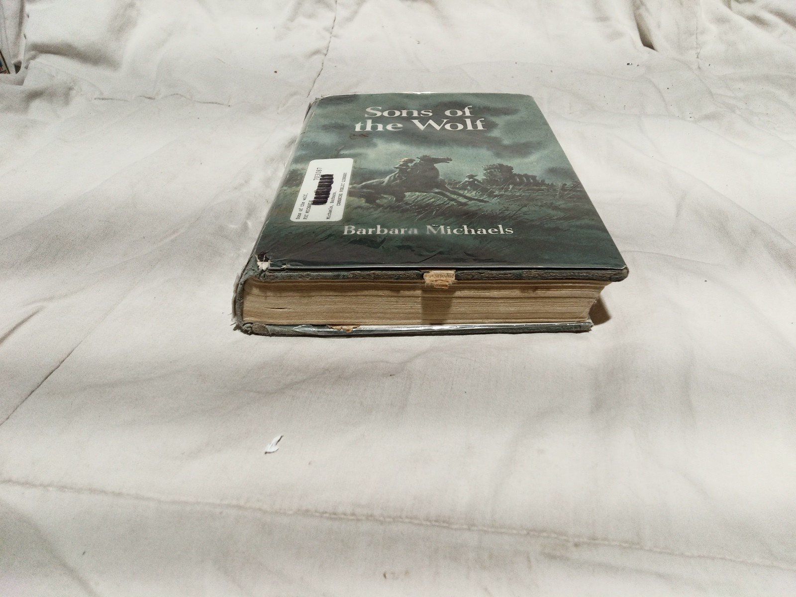 Sons of the Wolf by Barbara Michaels First Edition HC w DJ 1st Printing