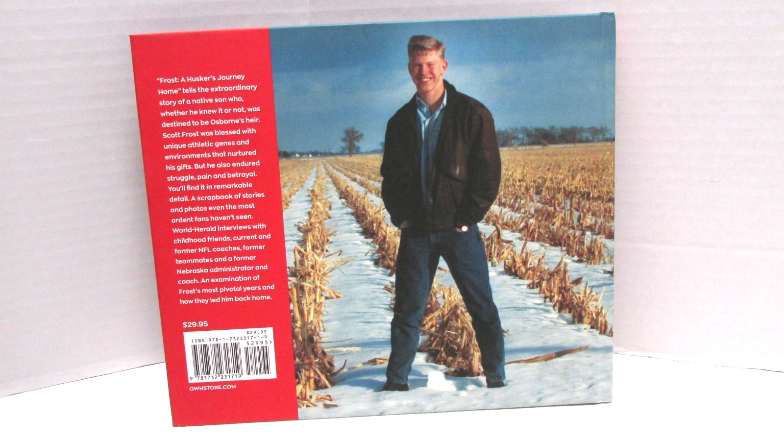 Frost A Husker’s Journey Home Illustrated Omaha World Herald HC Book