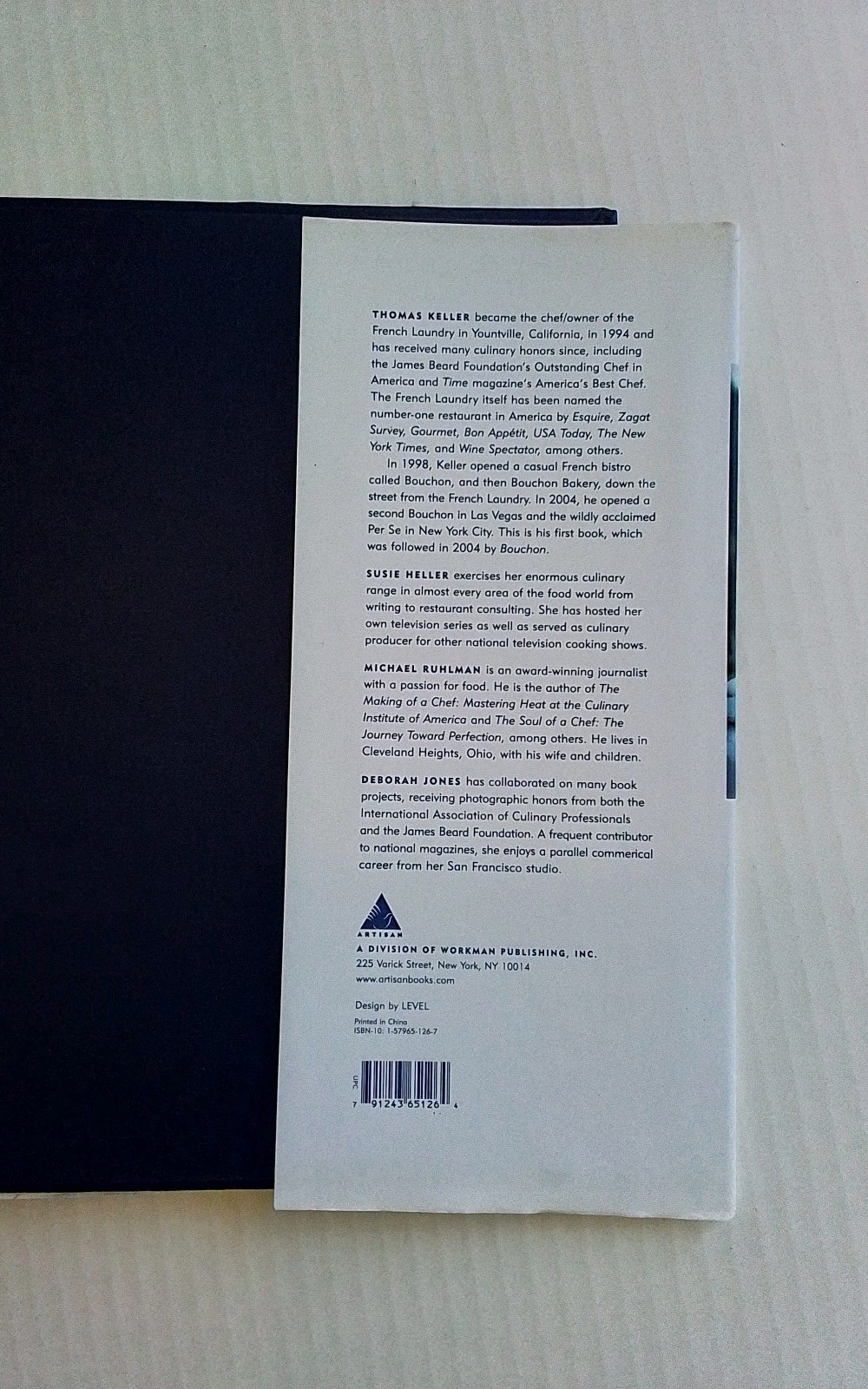 The French Laundry Cookbook Thomas Keller Hardcover Free Shipping