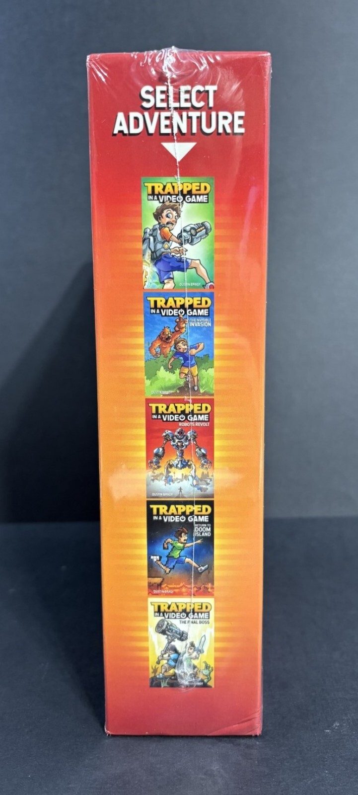 Trapped in a Video Game: the Complete Series Dustin Brady 5 Books New Free Ship