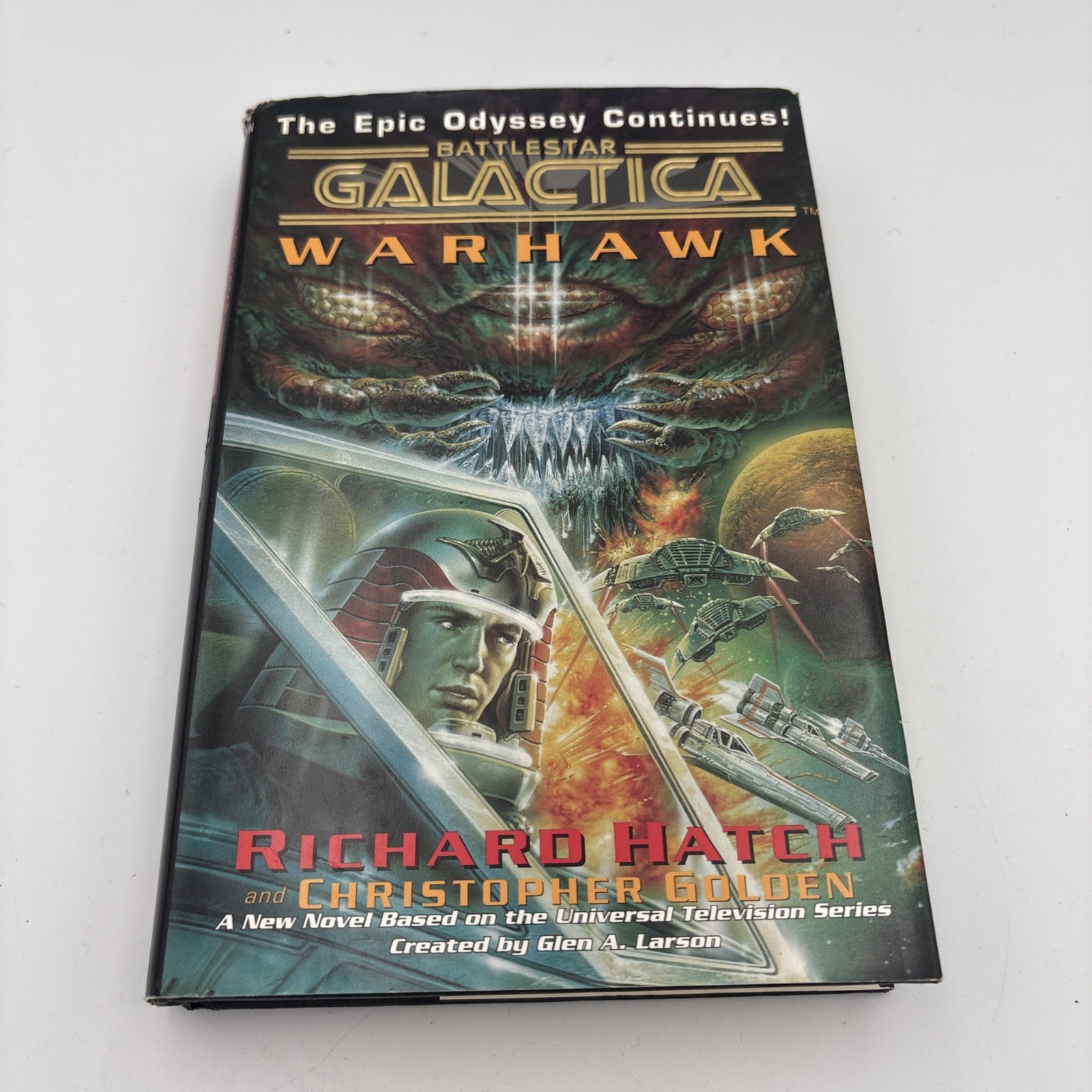 Battlestar Galactica: Destiny Hardcover 1st Print Richard Hatch Dust Jacket Rare