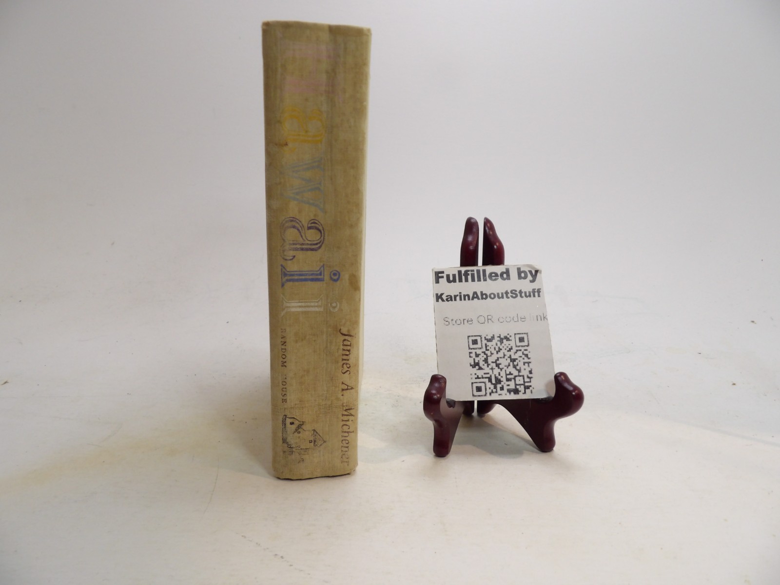 Hawaii by James A. Michener 1959 Hardcover 1st Edition 1st Printing Random House