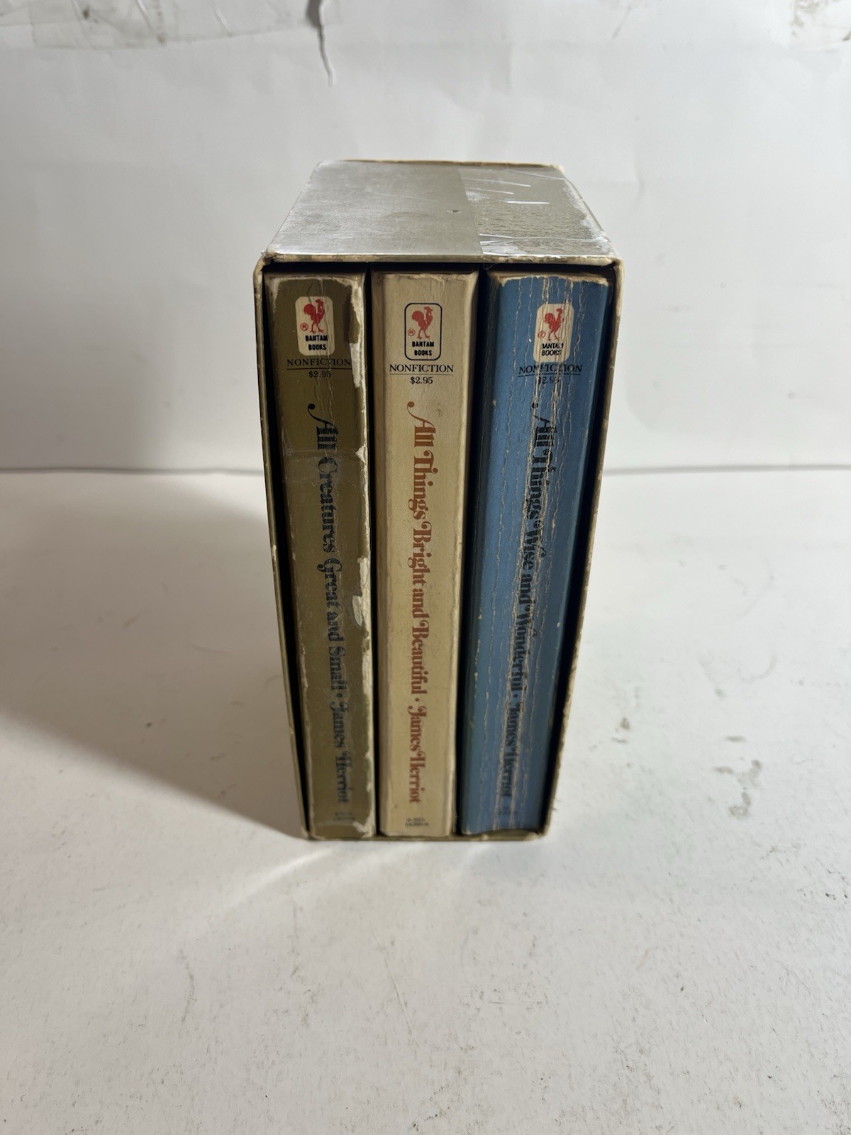 James Herriot All Three Lovable Bestseller Paperback Books Box Set 1980 READ