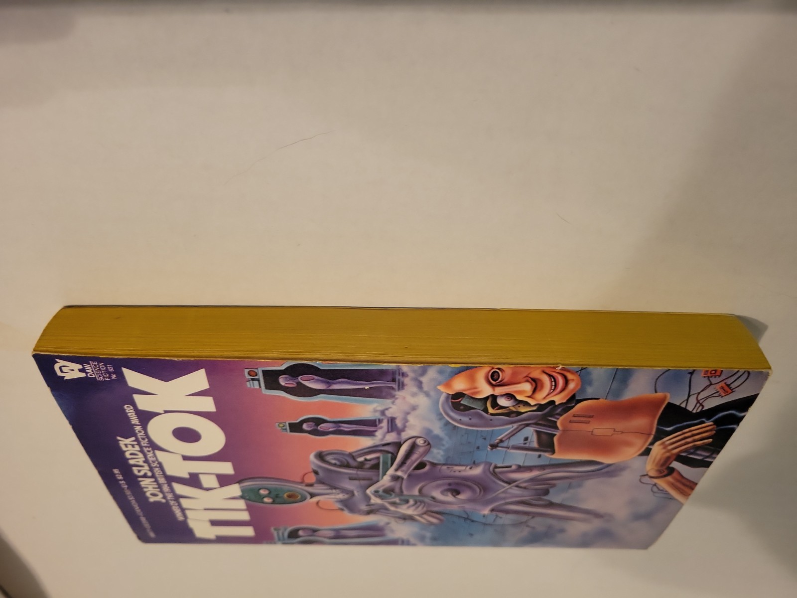 Tik-Tok by John Sladek. 1983 Daw 1st Print. Dark Comedy Sci-fi Paperback