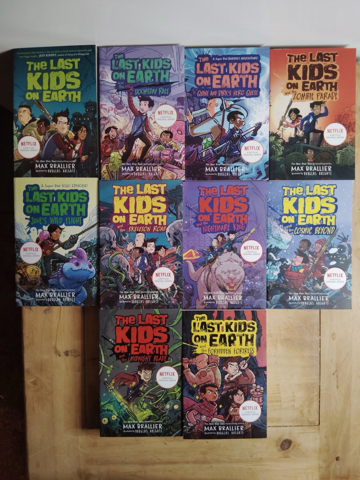 Netflix The Last Kids On Earth Paperback Book Lot of 10 by Max Brallier