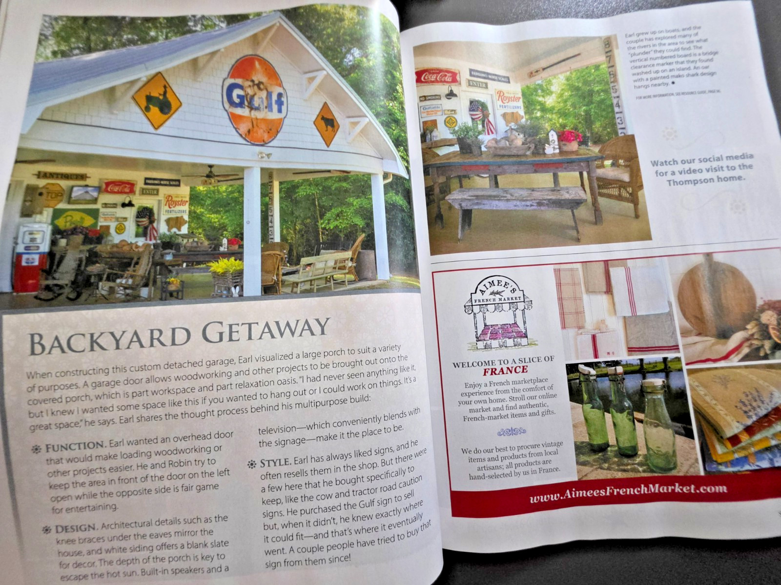 Home Magazine by Country Sampler – 20+ Easy DIYs For Summer – Present Meets Past