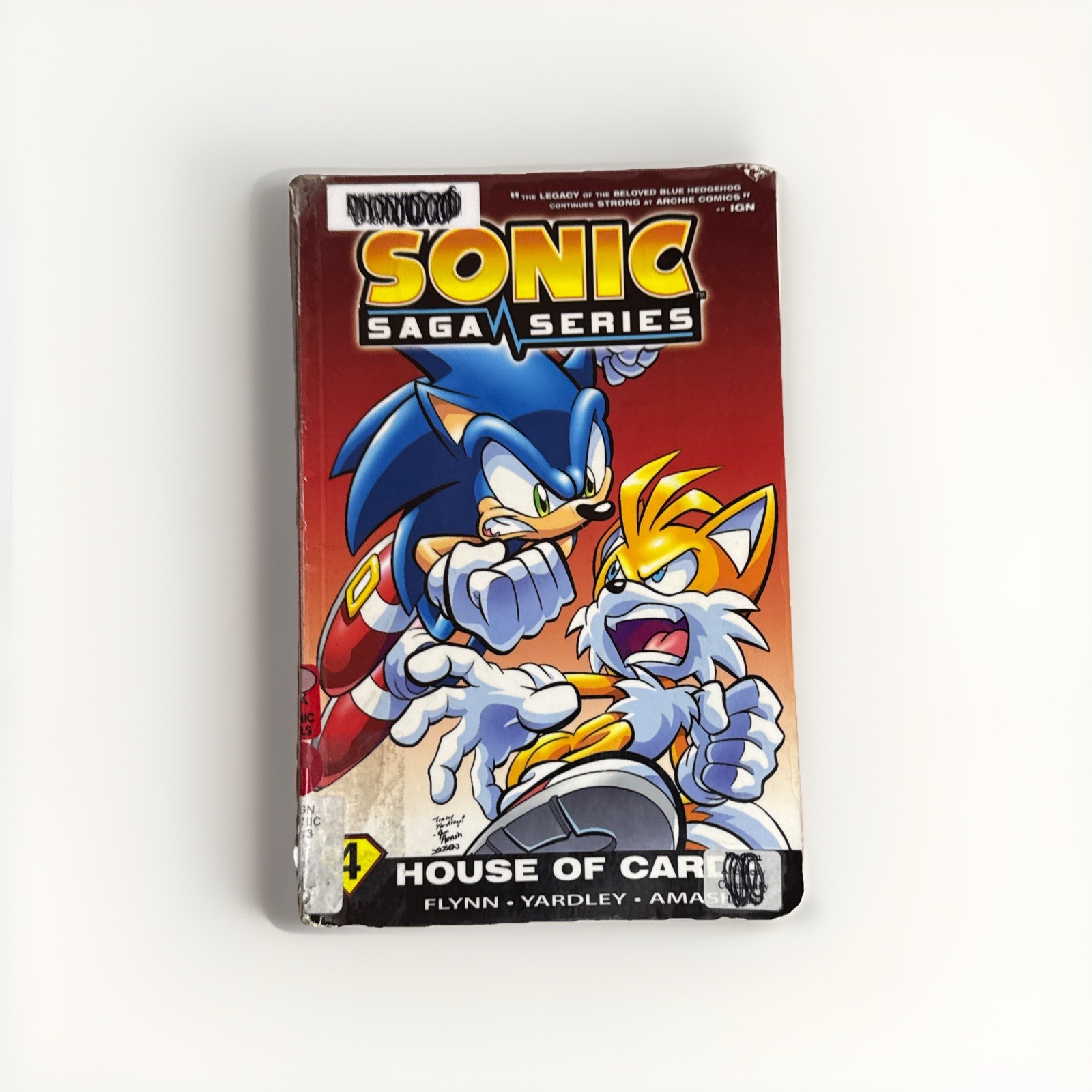 Sonic Saga Series 4: House of Cards by Sonic Scribes Staff (2013, Trade…