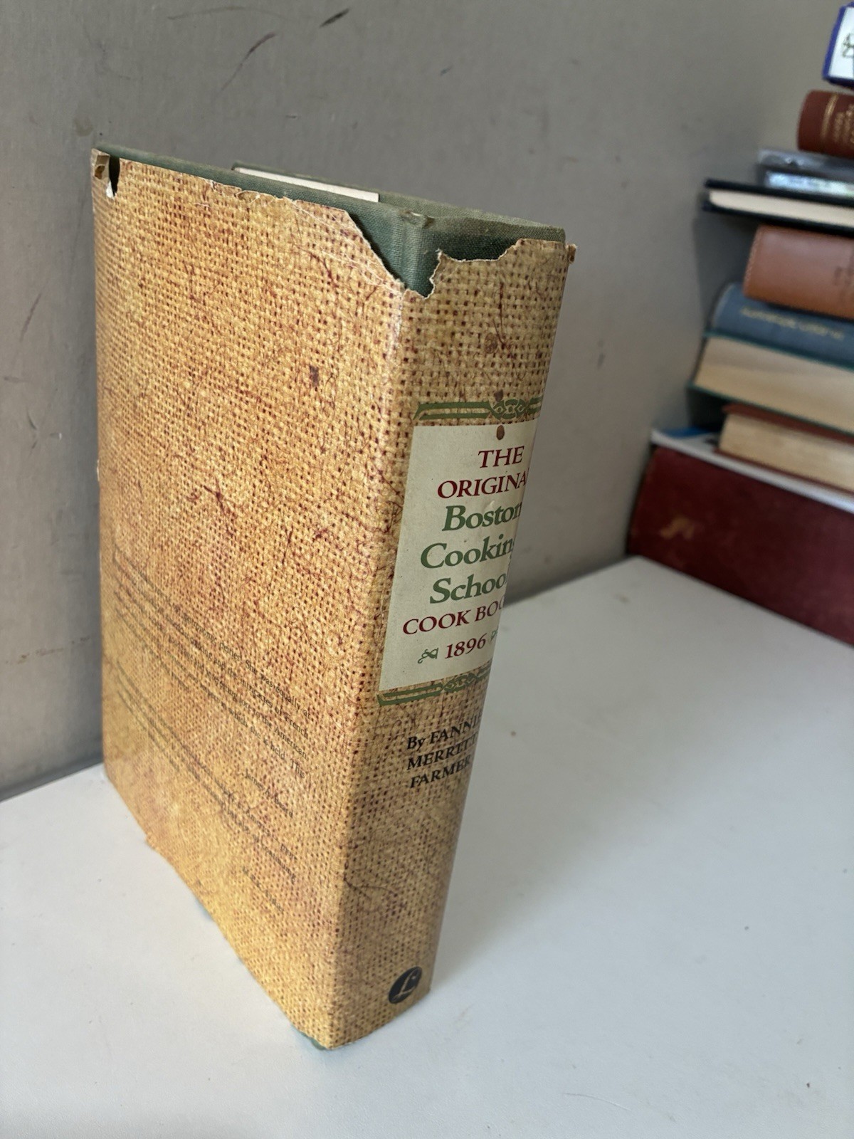 The Original Boston Cooking-School Cook Book 1896 HC 1973