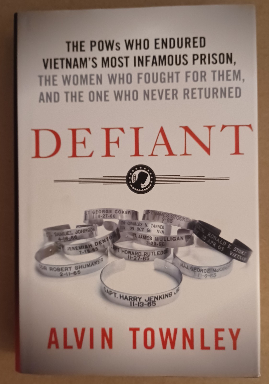 Defiant, by Alvin Towlney, SIGNED 1st ed hc, VG/VG