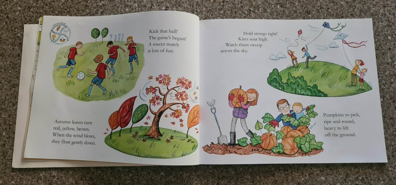 THE ABC KIDS BOOK OF SEASONS ~ HELEN MARTIN / JUDITH SIMPSON ~ Lge SC