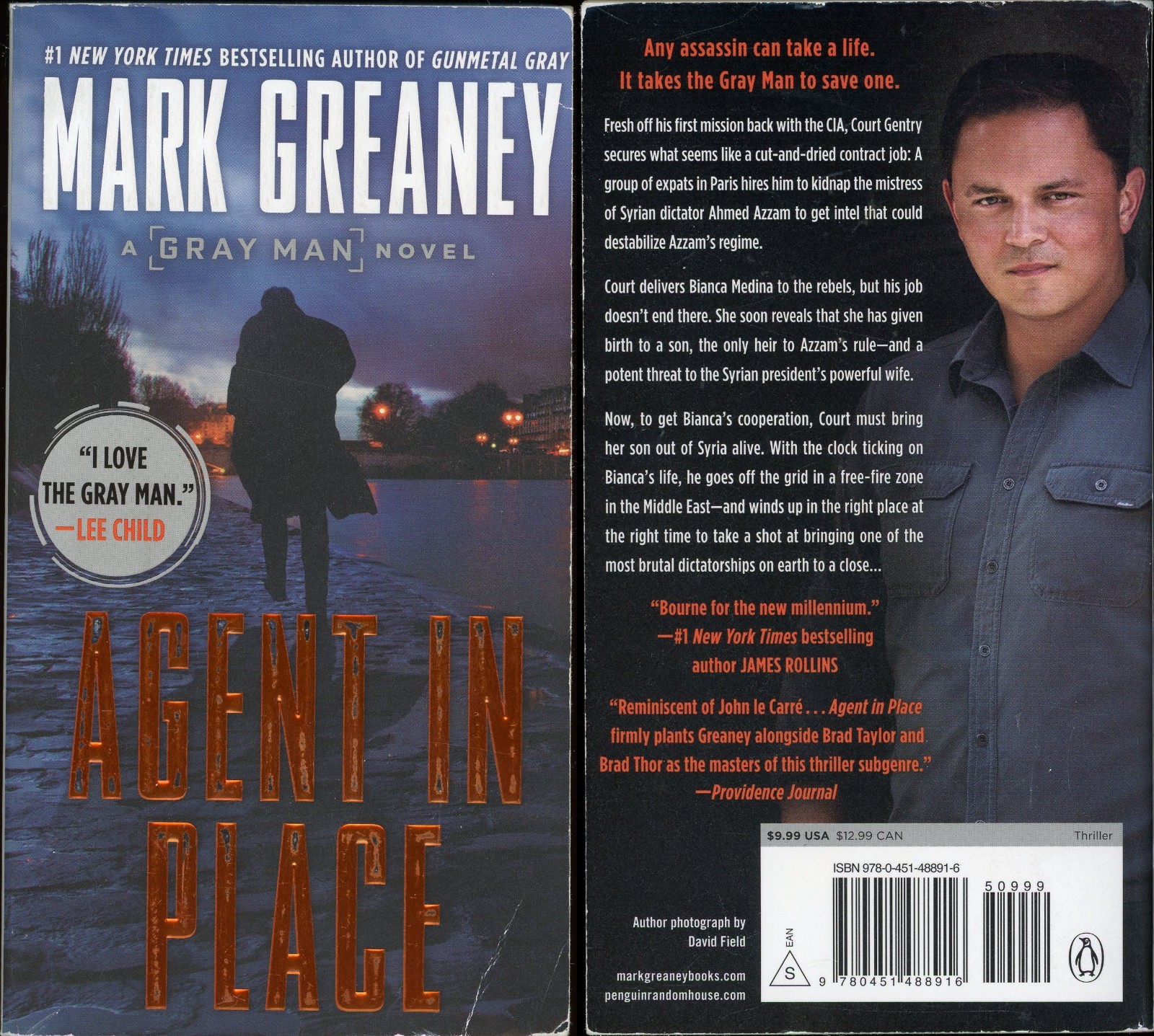 Gray Man Spy Action Thriller Lot of 4 Paperback by Mark Greaney