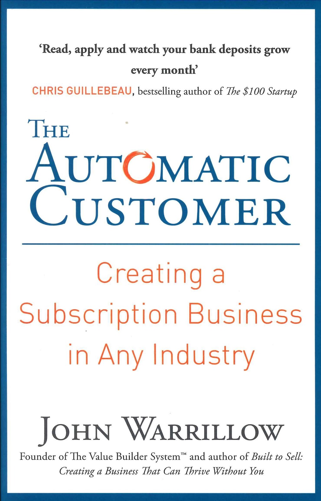 Automatic Customer – paperback John Warrillow
