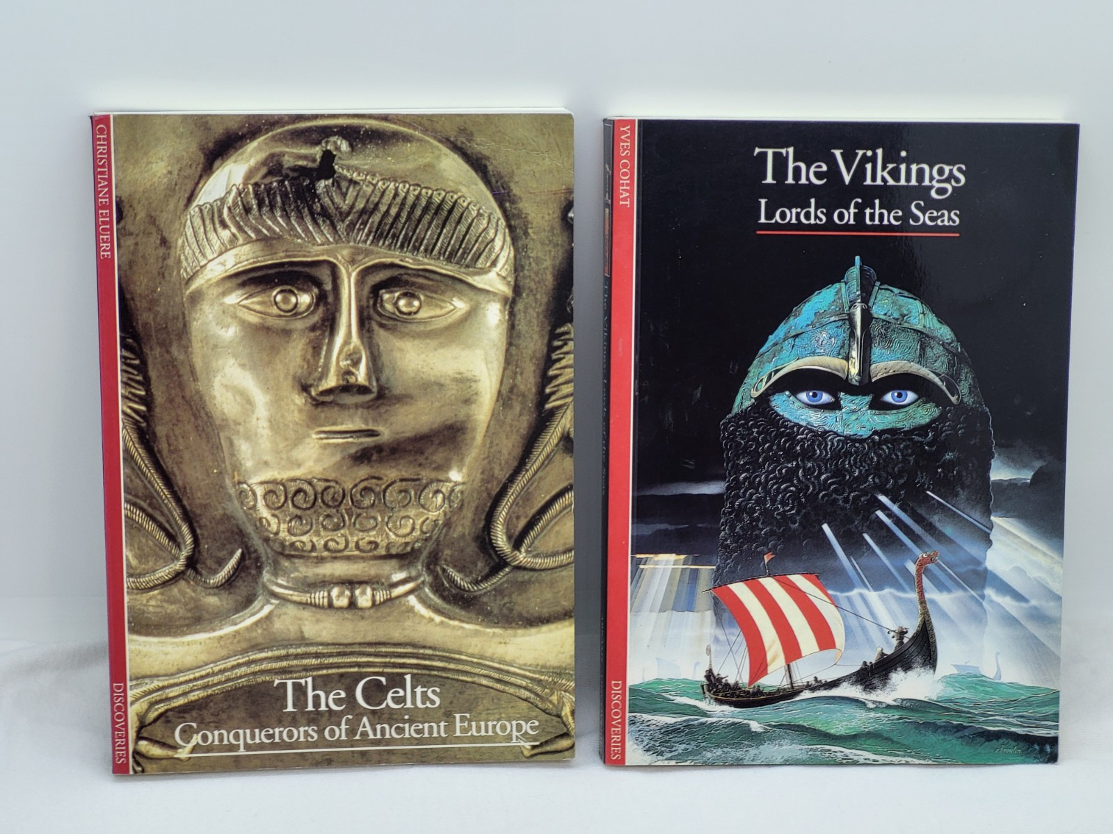 Discoveries Book Lot of 2 ~Vikings Lords of the Seas & The Celts Conquerors Anci