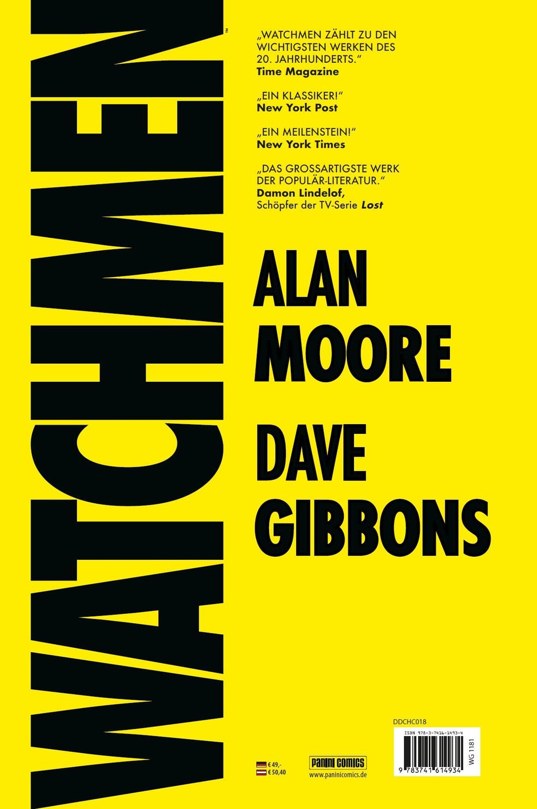Dave Gibbons Watchmen Deluxe