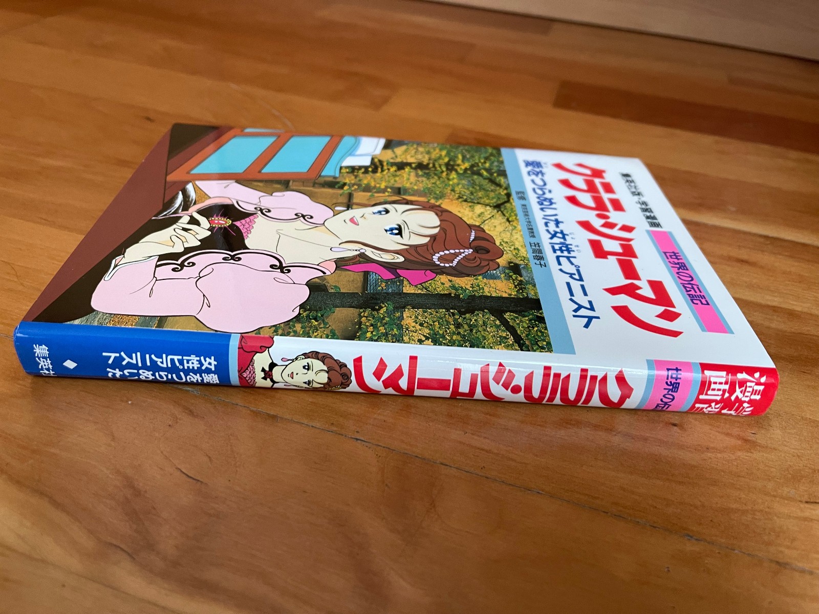 Shueisha Learning Manga Biography Clara Schumann Japanese Book Gakushu Denki