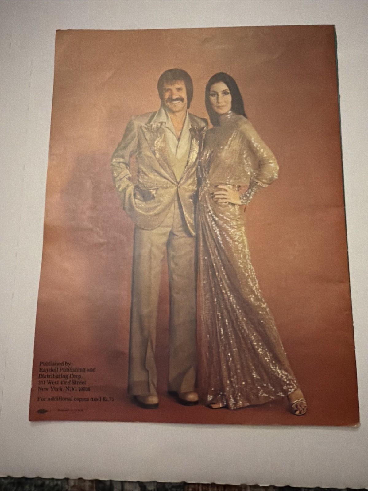 Sonny & Cher Vintage Collectible Fan Book – TV Pop Icons