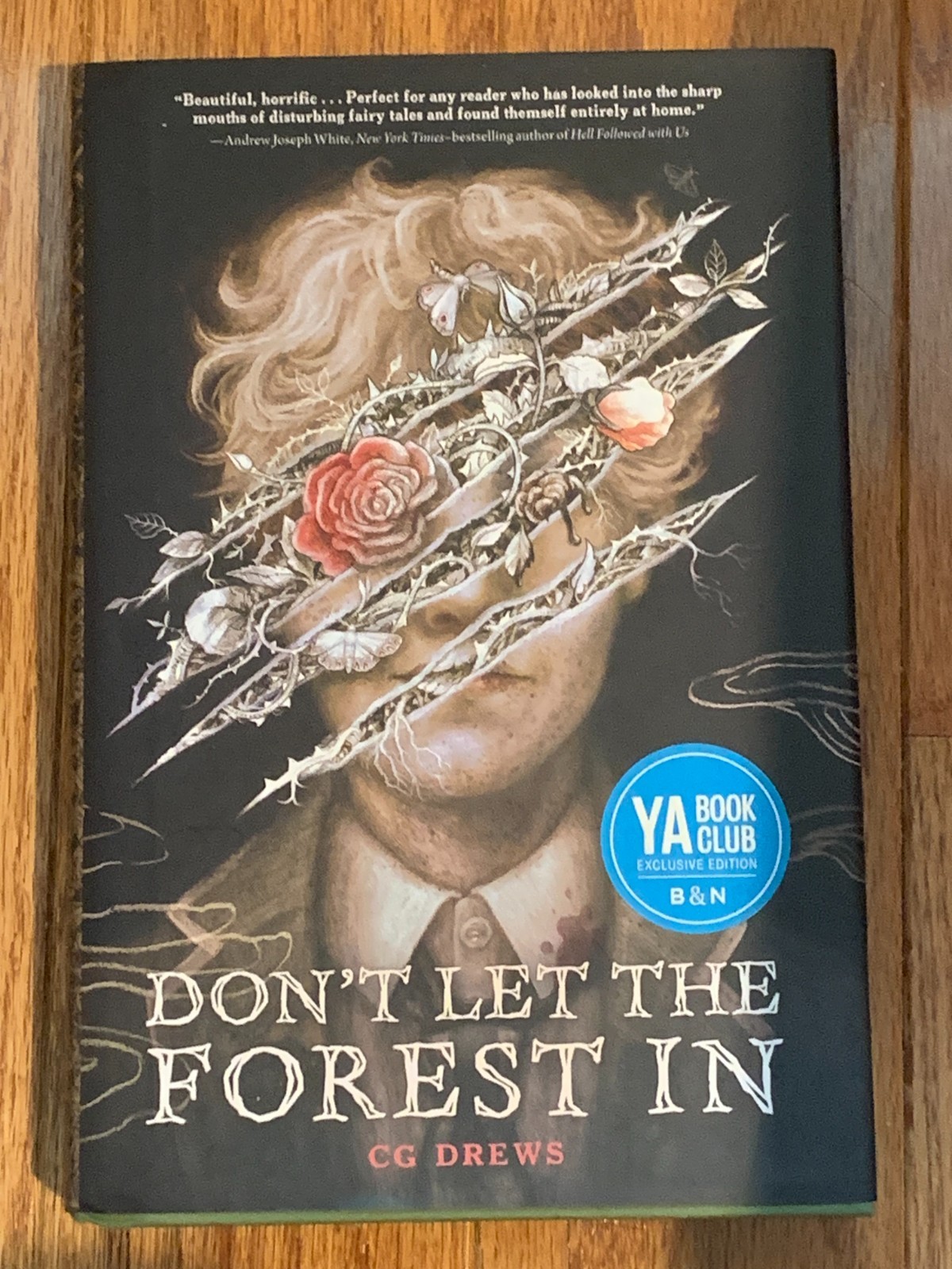Don’t Let the Forest In by CG Drews Hardcover SPRAYED EDGES DELUXE B&N Barnes