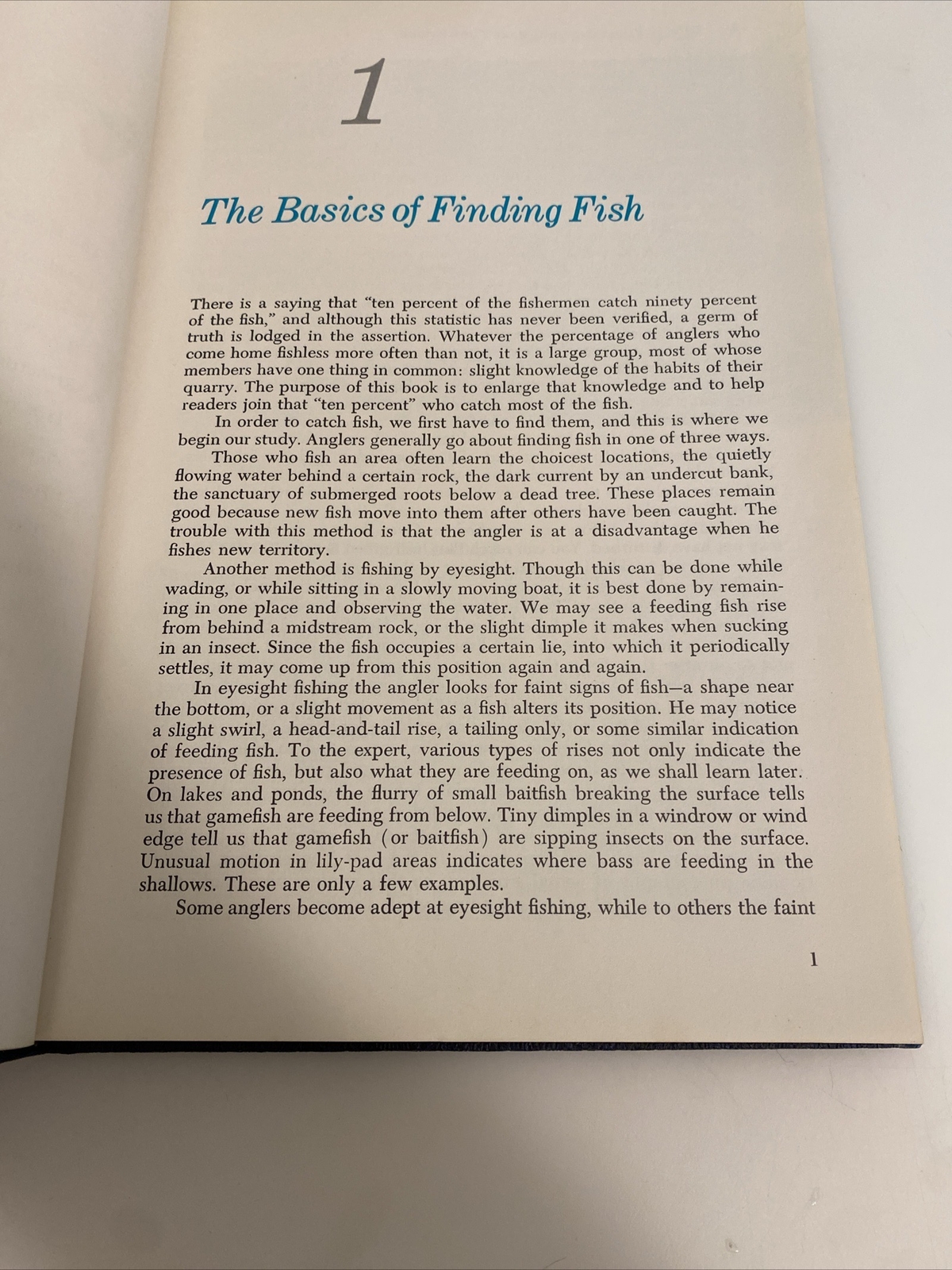 How to find Fish-and Make them Strike. by Joseph D. Bates Jr. 1974 abv