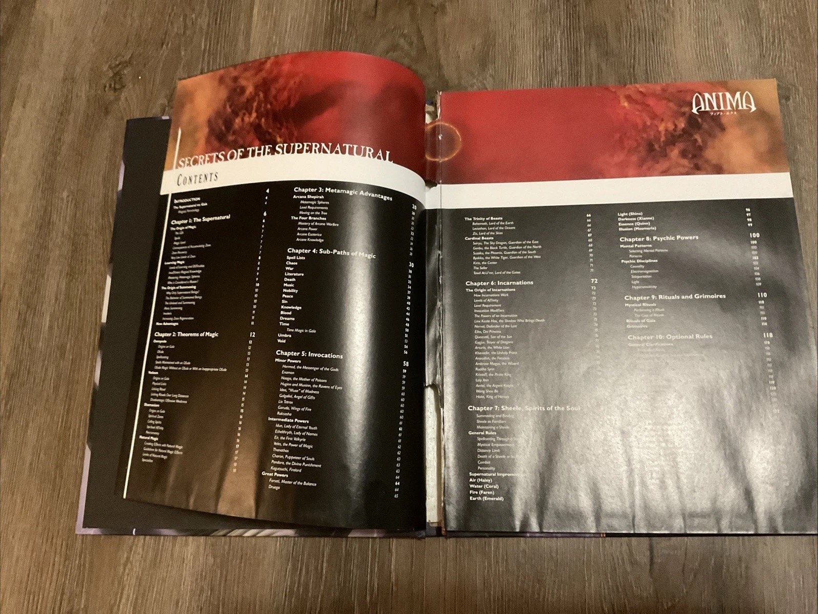 Anima Beyond Fantasy Secrets Of The Supernatural