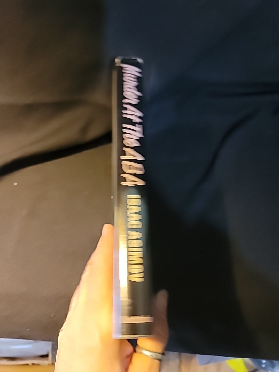 Isaac Asimov 1st Ed 1976 Murder At The ABA Harlan Ellison Intro Detective HC