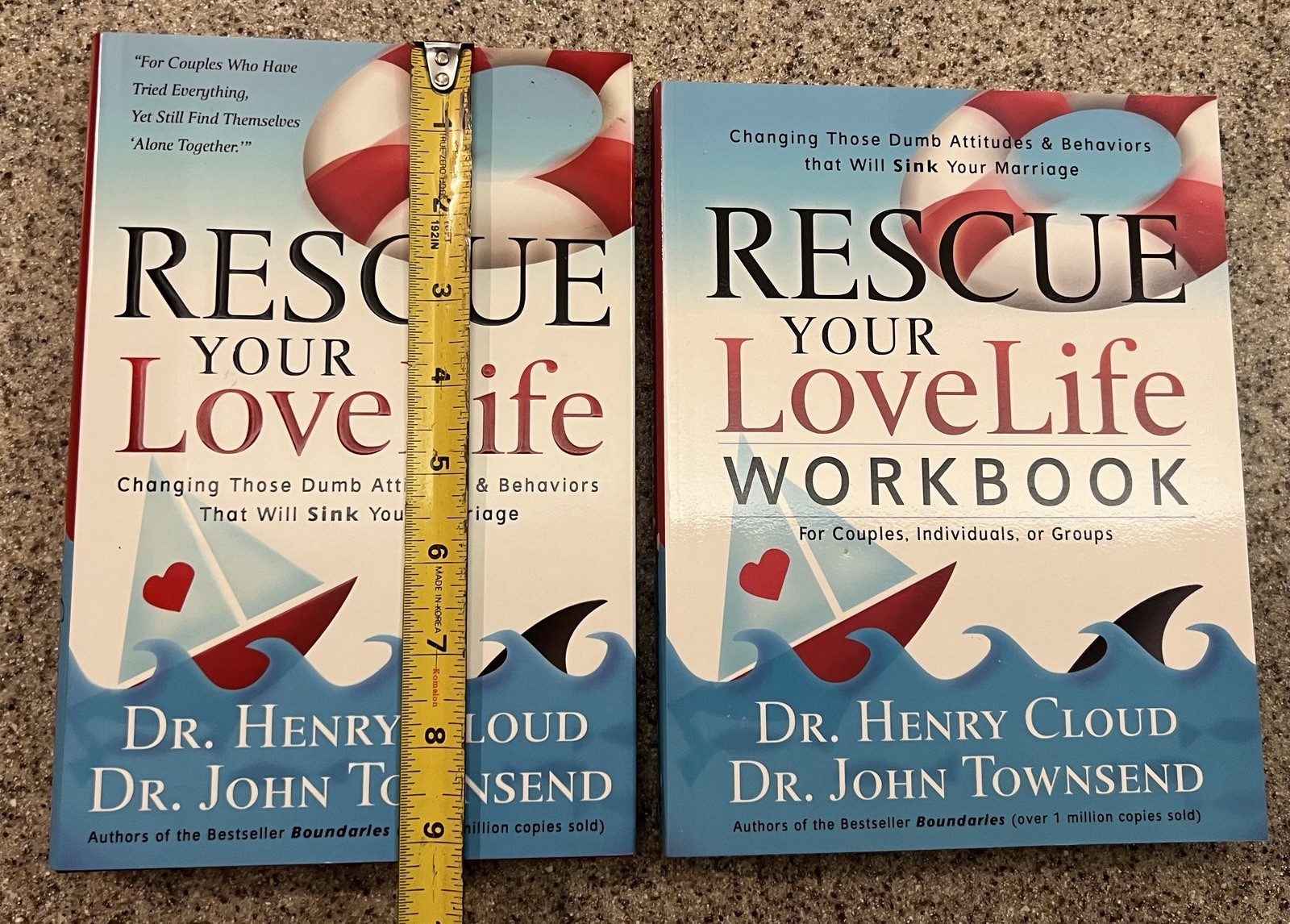 RESCUE YOUR LOVE LIFE NEW Book & Workbook Dr. Henry Cloud Dr. John Townsend