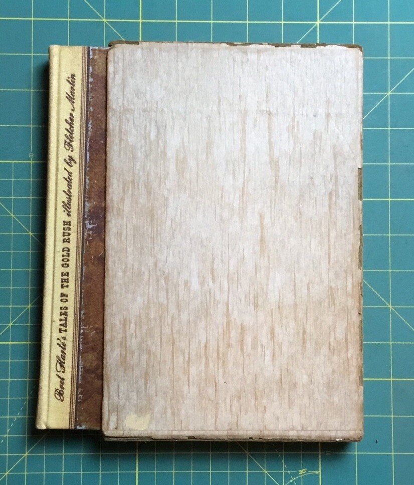1944 TALES OF THE GOLD RUSH BY BRET HARTE 223 PAGES NICE BOOK