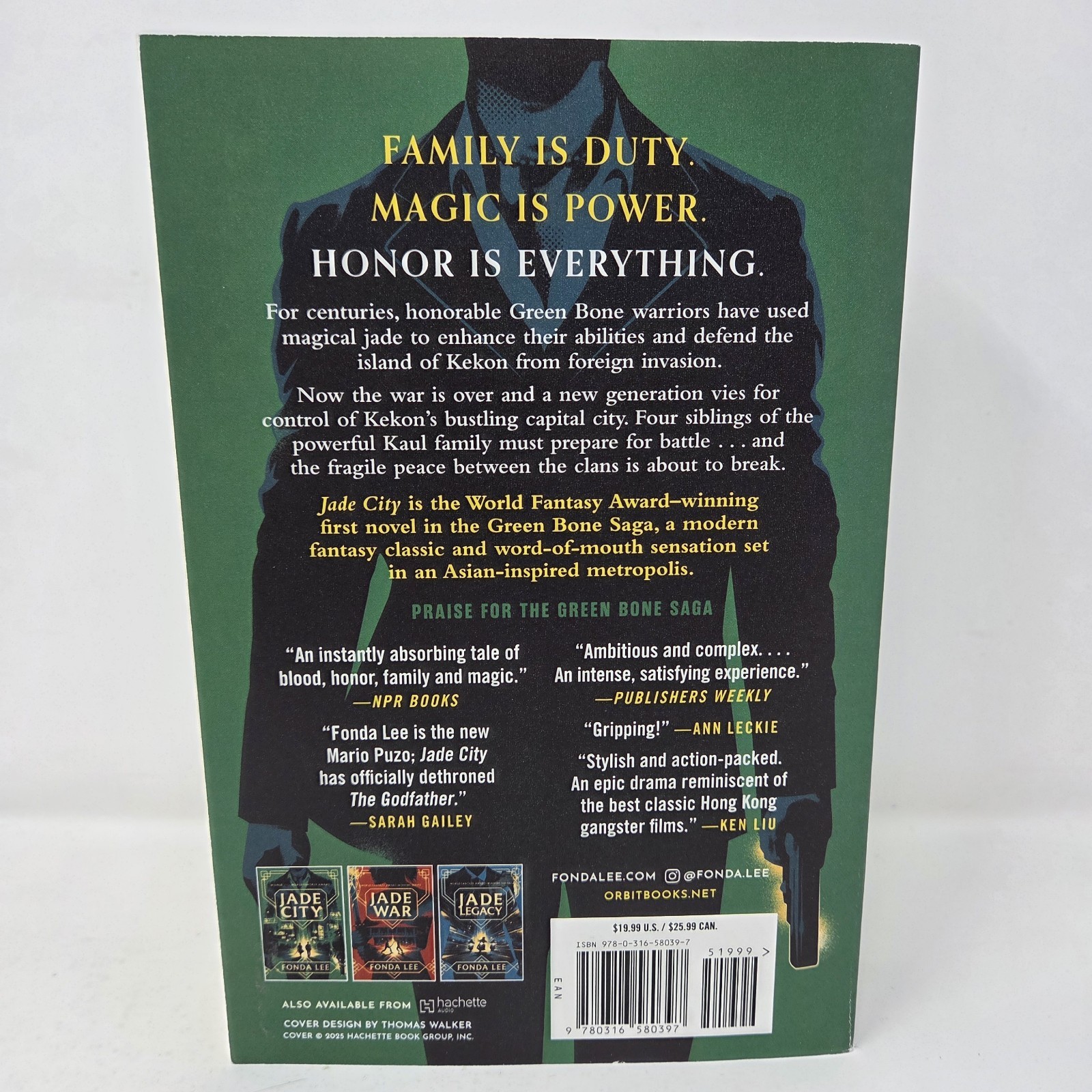 The Green Bone Saga Series By Fonda Lee: 3 Books Collection Set Paperback