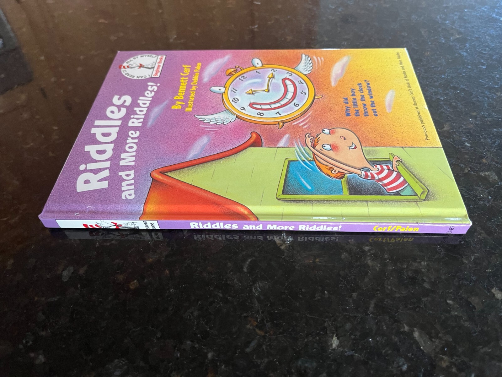 Riddles and more riddles by Bennett Cerf Seuss Beginner Book HC 6.75″x9.25″ #2