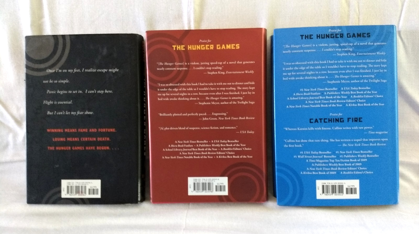 Hunger Games Trilogy Hardcover Dust Jacket Books First Editions + Tribute Guide