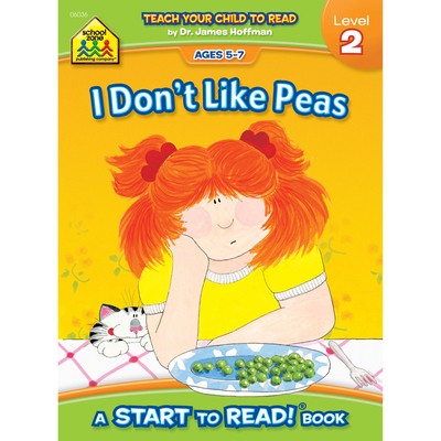 School Zone I Don’t Like Peas, Start to Read! Book Level 2: Ages 5 to 7,…