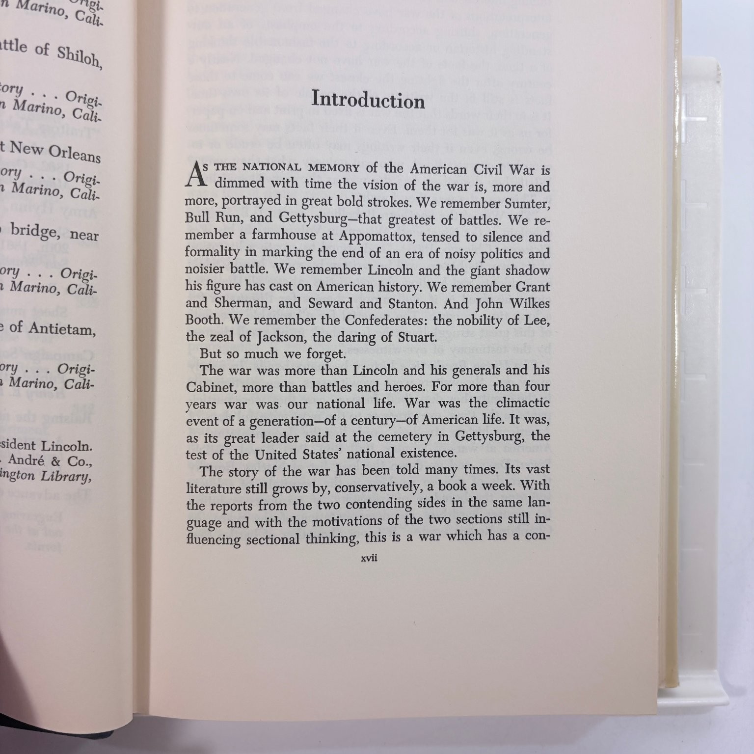 The Union Reader Richard B. Harwell 1958 First Edition Civil War History