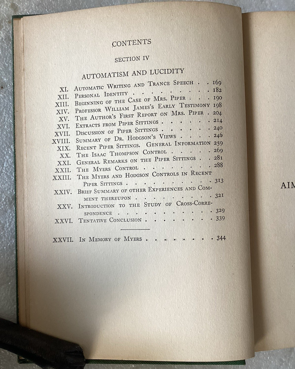 The Survival of Man: A study in unrecognized human faculty/Lodge/GOOD+ 1909 HC