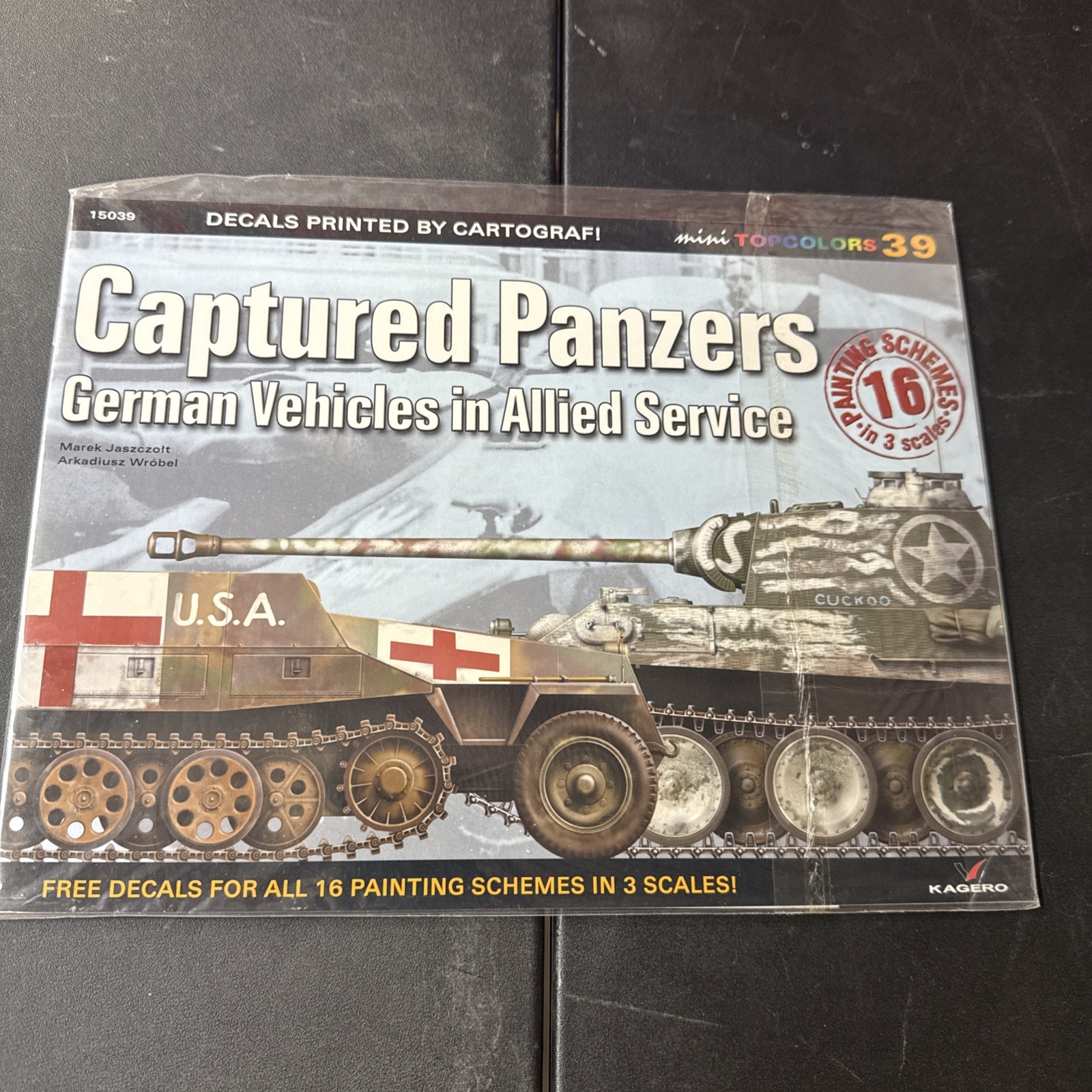 Kagero Captured Panzer German Vehicles in Allied Service Book