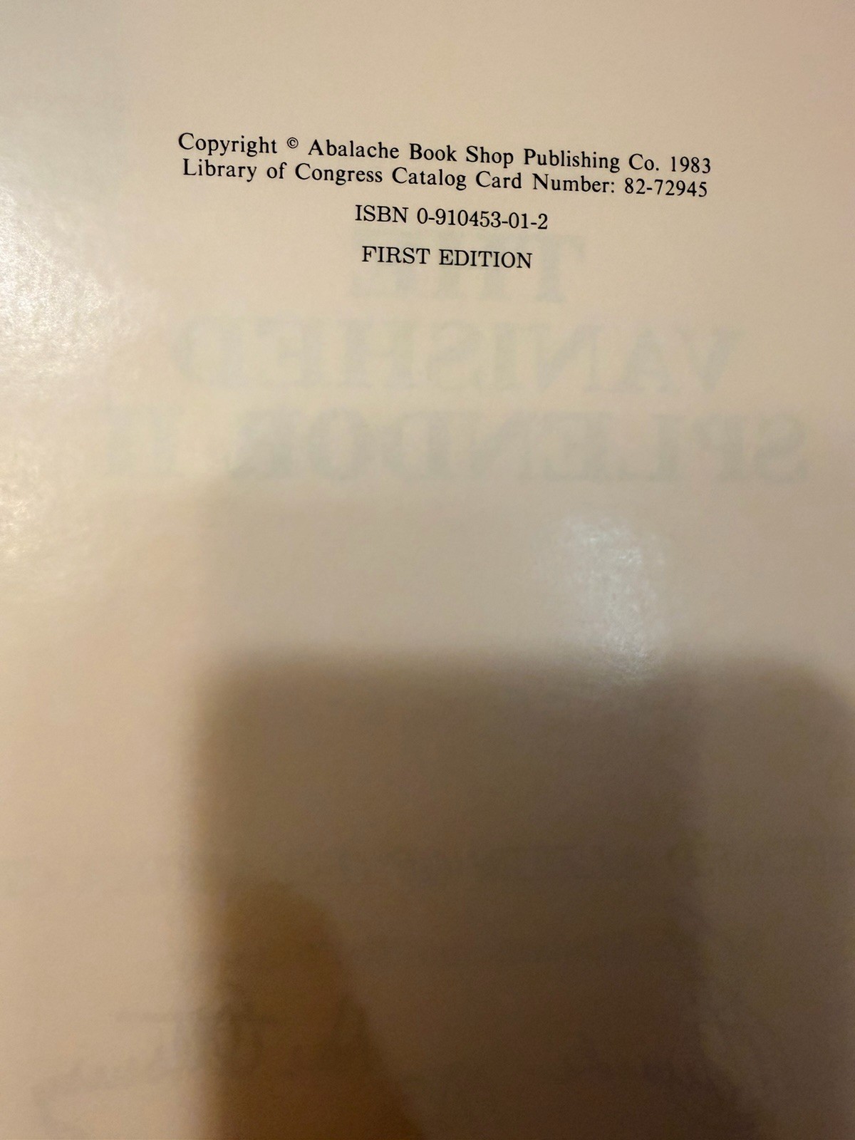SIGNED Set The Vanished Splendor I & II Oklahoma City Postcards 1st Ed Edwards