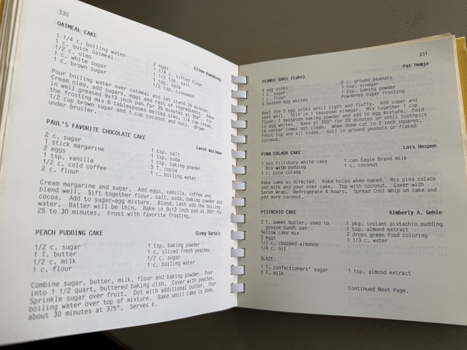 1984 Luther Memorial Sampler Cookbook – over 500 pages! church community recipes