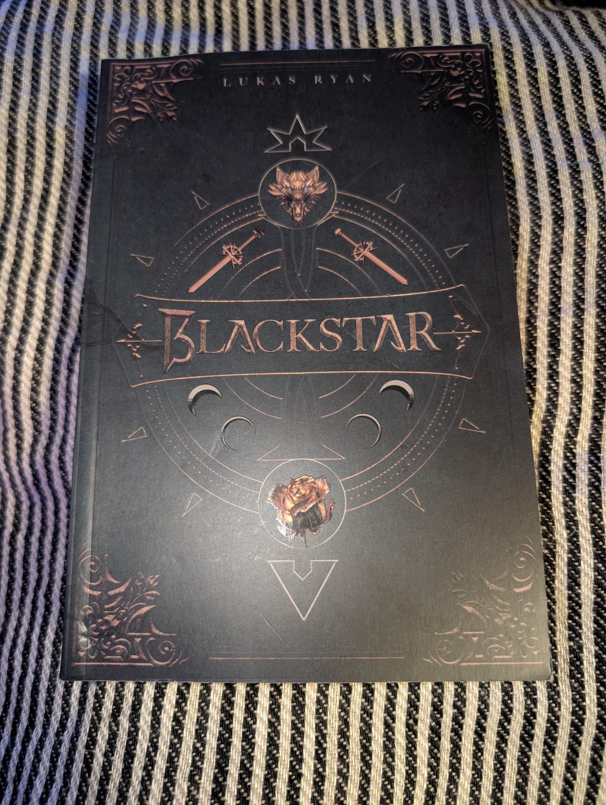 Blackstar Book by Lukas Ryan Softcover Signed Autographed Archway Publishing