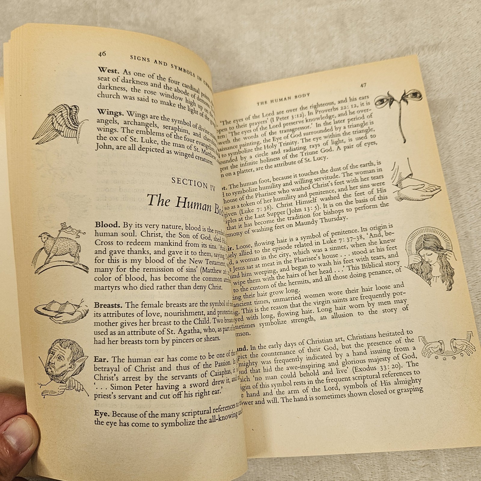 1977 Signs & Symbols In Christian Art Book By George Ferguson Papberback