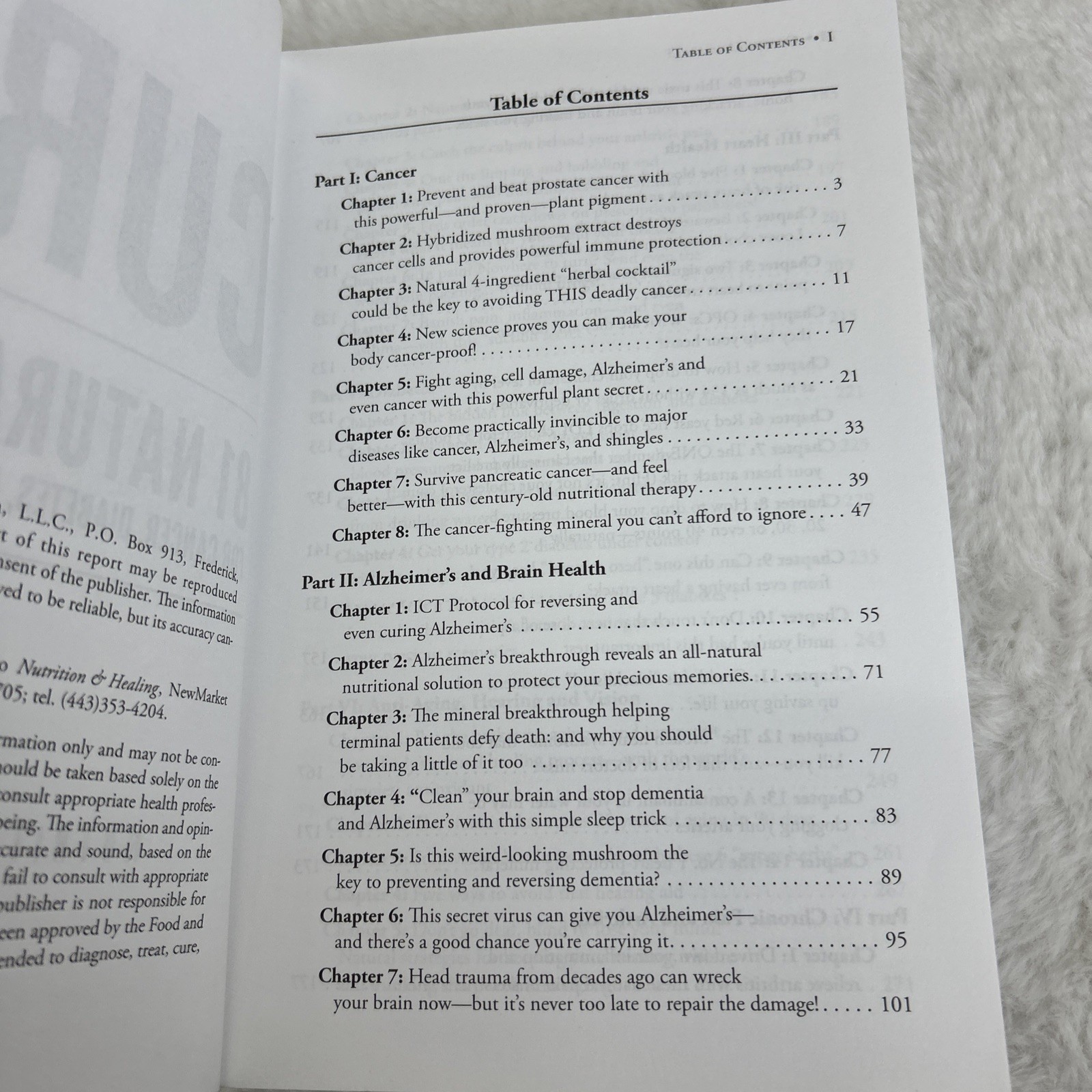 CURED – 81 Natural Cures Paperback Nutrition and Healing 2018