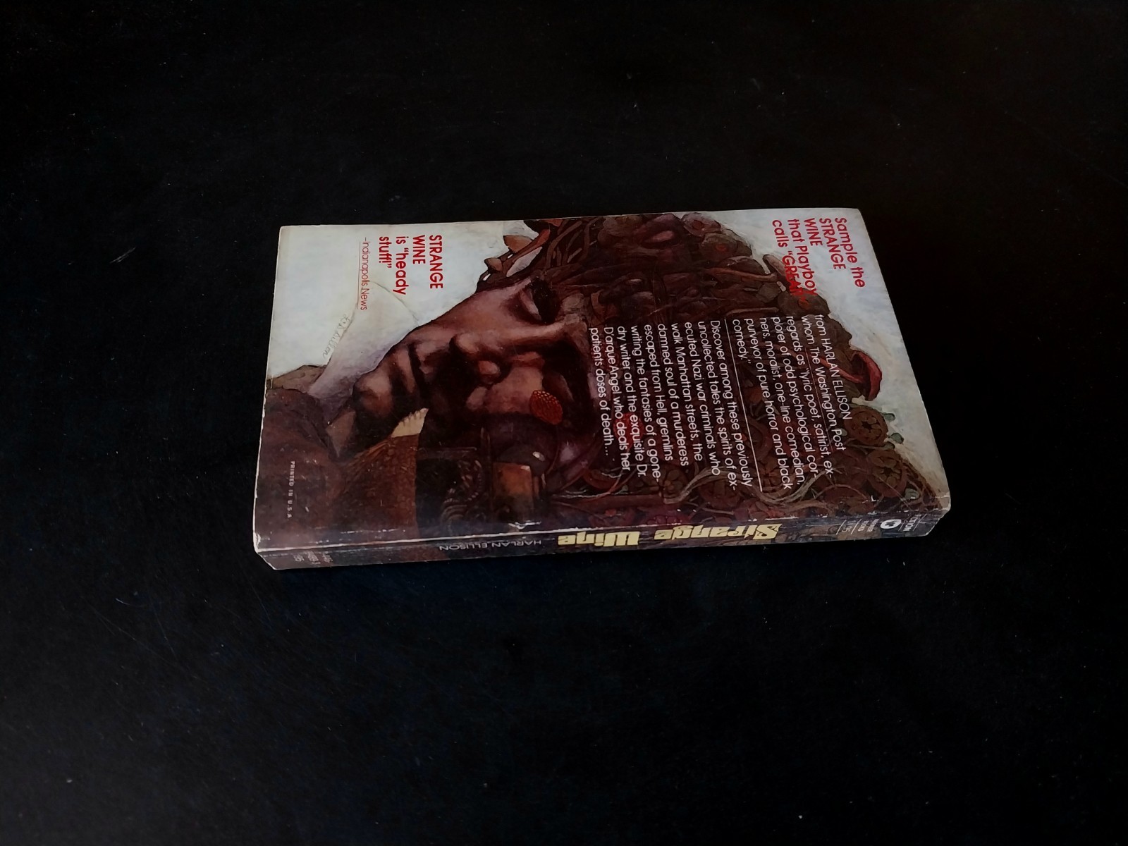 Harlan Ellison – Strange Wine – Warner Books First Printing 1979