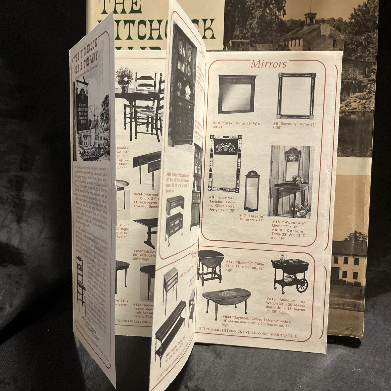 THE HITCHCOCK CHAIR-Story of Connecticut Yankee-JOHN TARRANT KENNEY-Ex 1st HC DJ