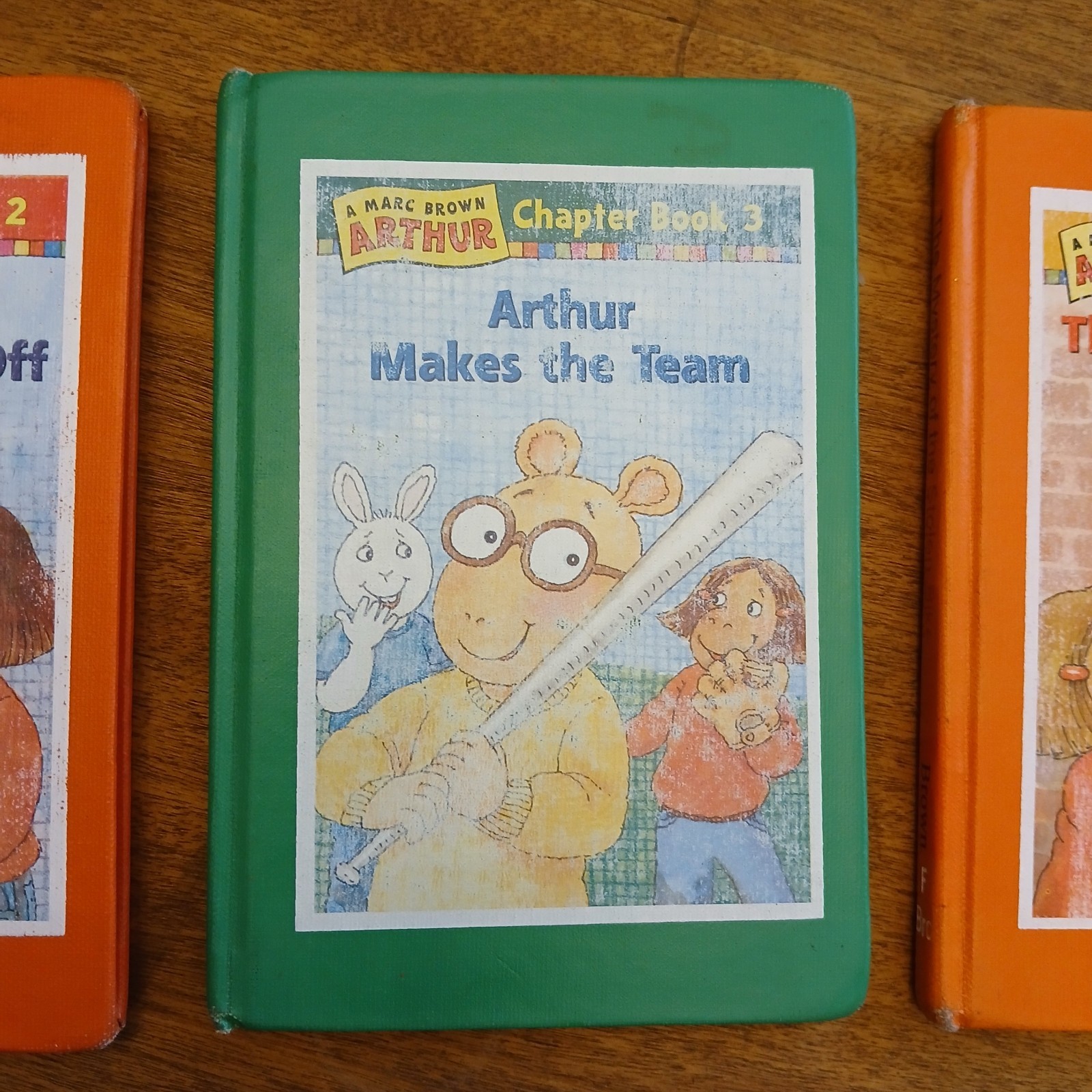 Six 6 Arthur Chapter Books Vintage Hardcover Marc Brown X-Library 2 3 8 12 13 14