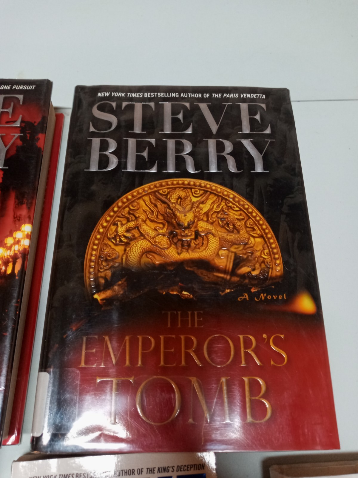 Steve Berry Lot Of 8 Mystery Thriller Lot HC & PB Mixed