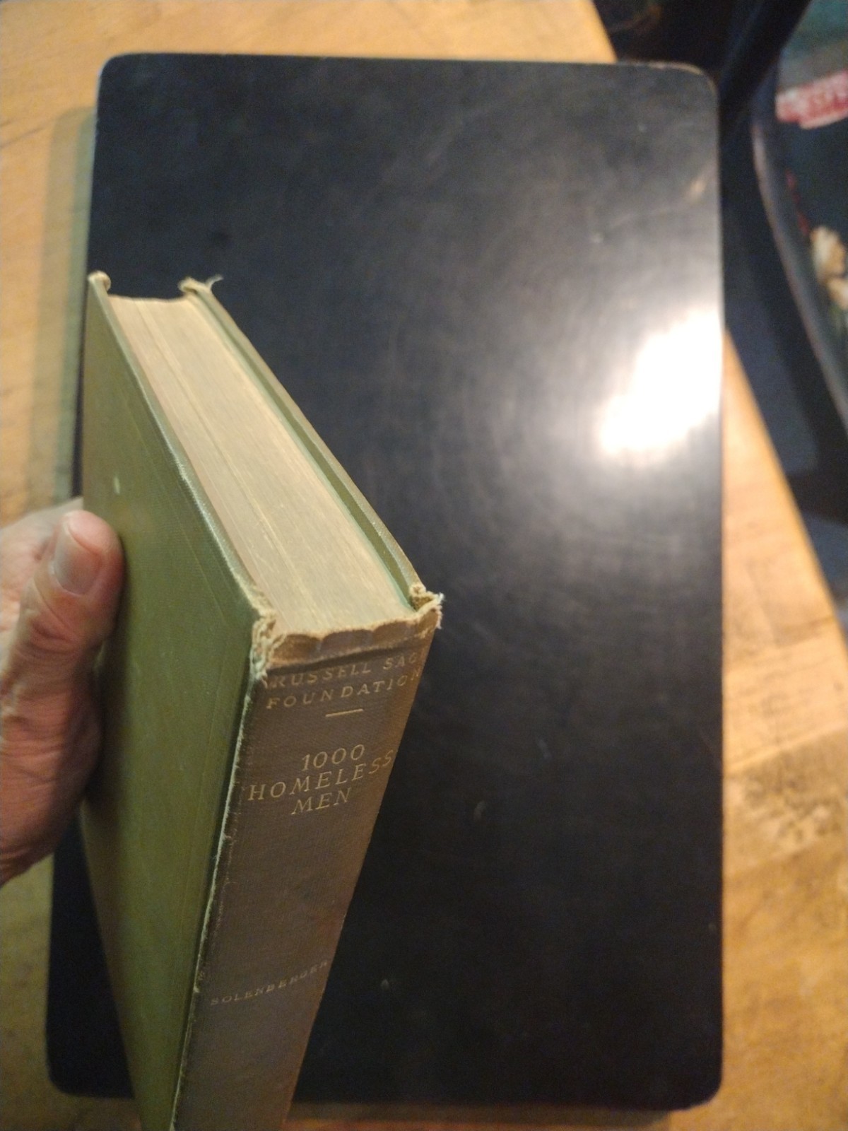 ONE THOUSAND HOMELESS MEN. Study of Original Records. Alice W. Solenberger 1911