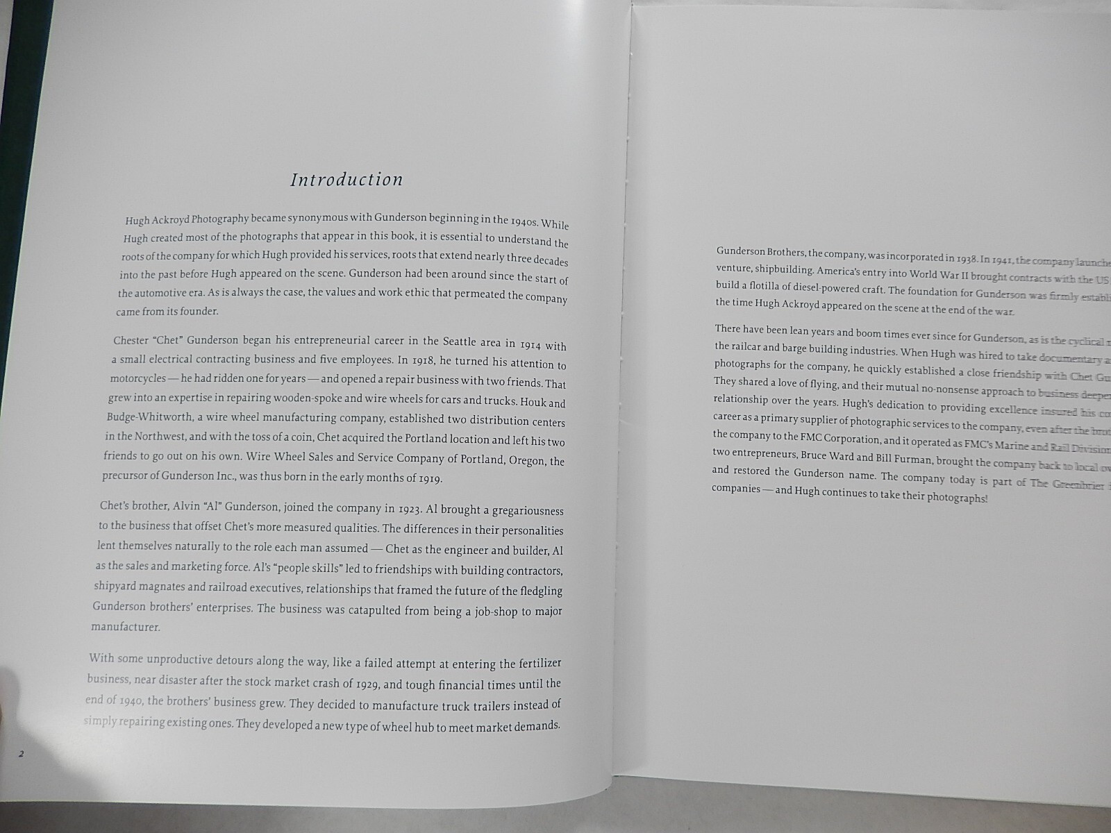 Gunderson: A History in Photographs by David Michael Smith, 2007, 1st Edition