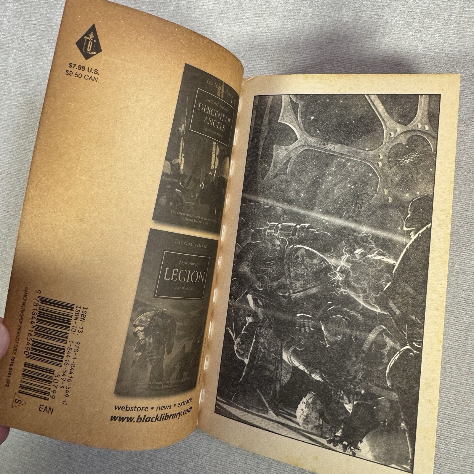 Battle for the Abyss 8 The Horus Heresy Paperback Counter Ben 1st Edition Print
