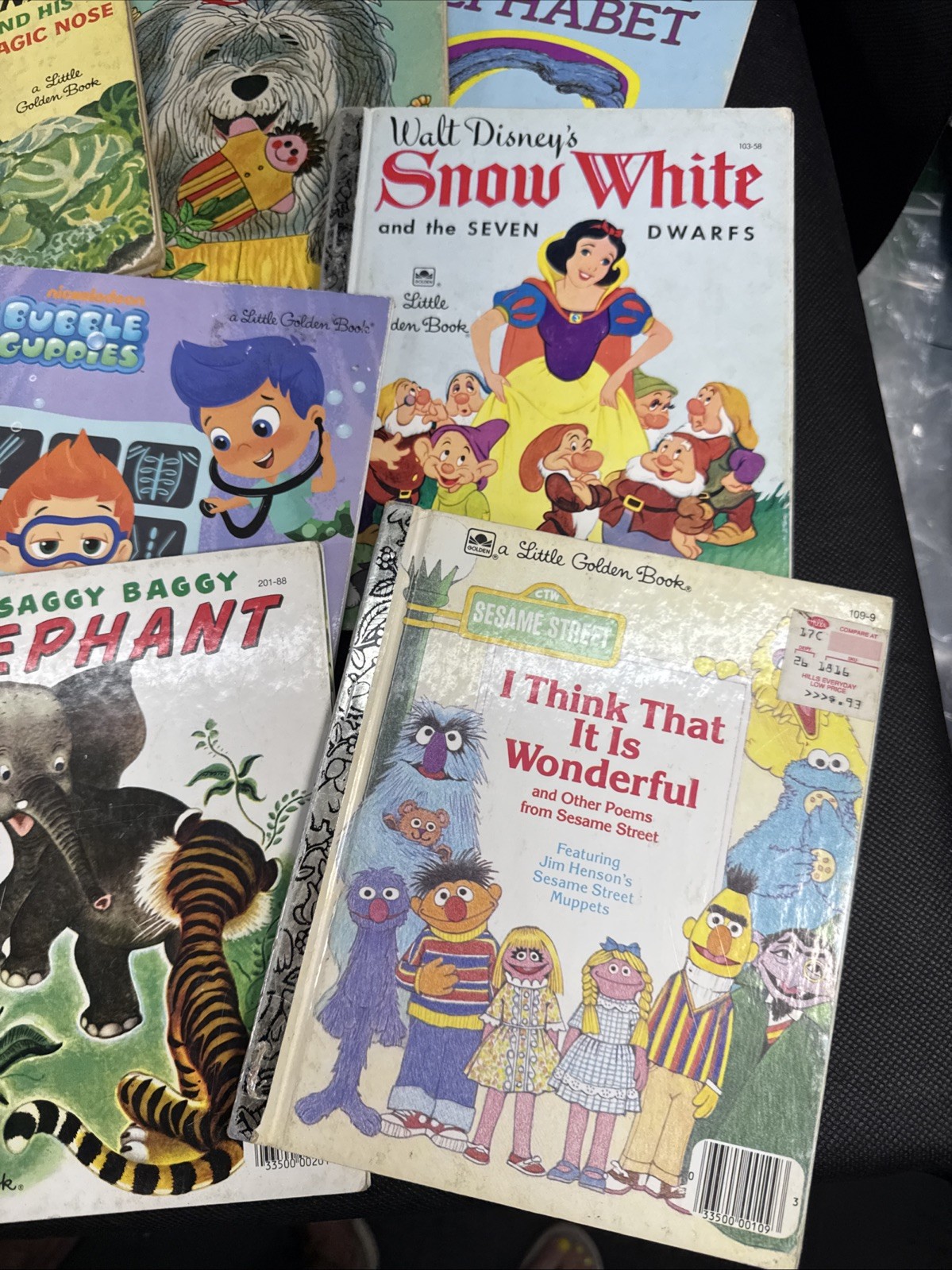 20 lot little golden books assorted kids vintage mix newer board books GOOD 6/2