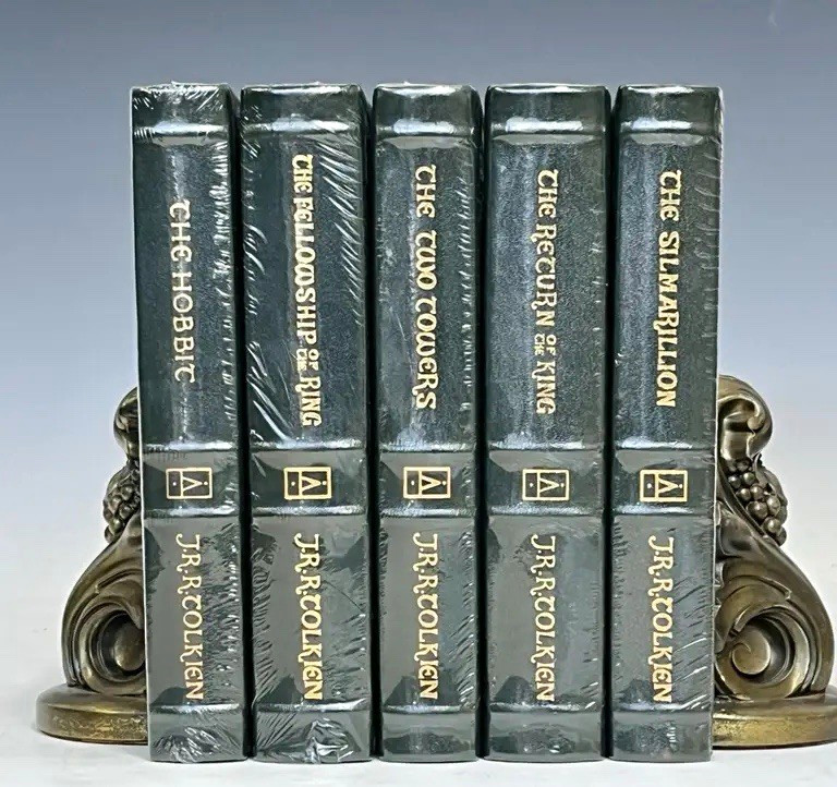 Easton Press Tolkien The Hobbit & Lord of the Rings 5-Vol Hardcover Illustrated