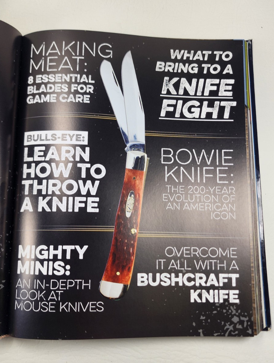 Field & Stream Total Knife Manual & Knives and Knifemakers – 2 Book Lot