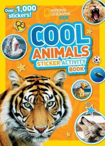 National Geographic Kids Cool Animals Sticker Activ- paperback, 1426311133, Kids